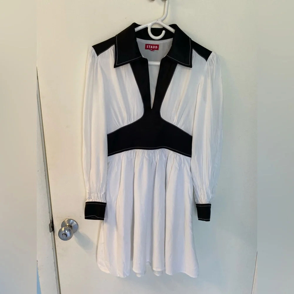 Staud Dolly Dress Size 4 - Picture 2 of 10